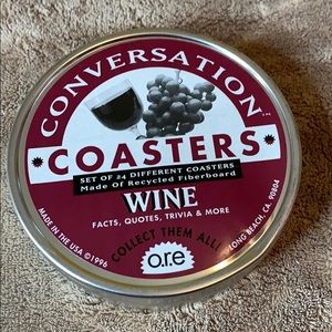 Wine Conversation Coasters (Set of 24)